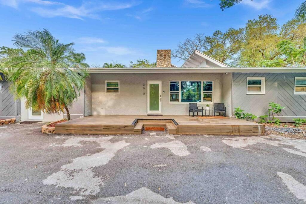 Rare Hidden Getaway Heated Pool 1.5 Acres! Sleeps 16 Fort Lauderdale Exterior foto