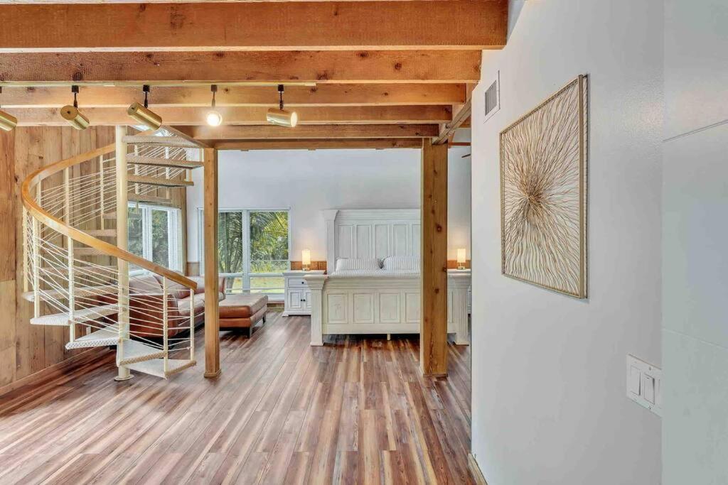 Rare Hidden Getaway Heated Pool 1.5 Acres! Sleeps 16 Fort Lauderdale Exterior foto